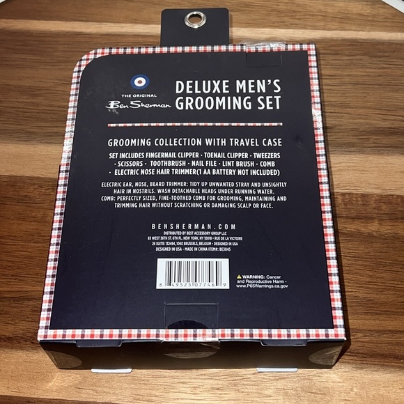 Ben Sherman Deluxe Men’s Grooming Set - Picture 3 of 4